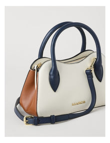 Lisbon Tote Bag in Vanilla Combo