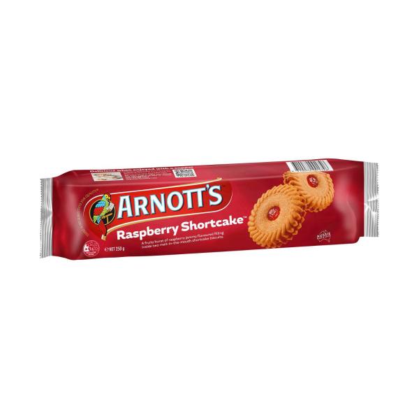 ARNOTTS RASPBERRY SHORTCAKE BISCUITS