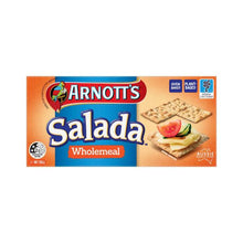 ARNOTTS SALADA CRISPBREAD:WHOLEMEAL:.:250 GRAM