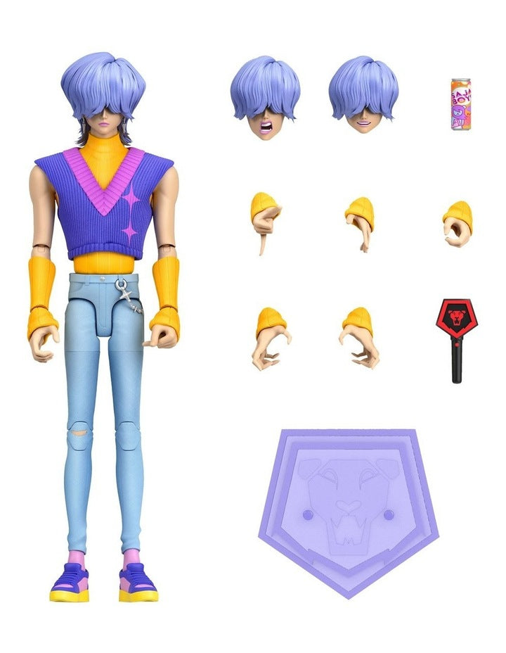 KPop Demon Hunters Action Figure with Storytelling Accessories & Swappable Faces & Hands (Characters May Vary)