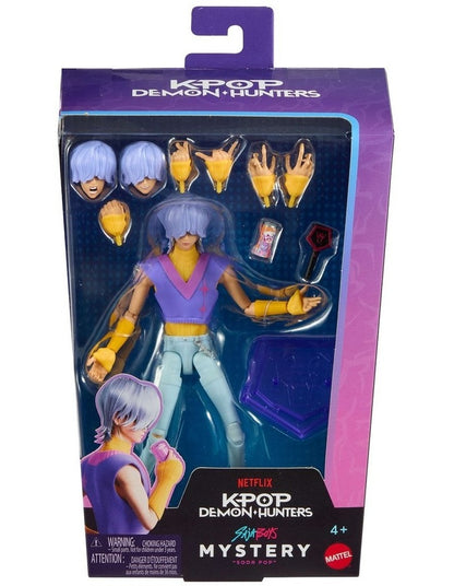 KPop Demon Hunters Action Figure with Storytelling Accessories & Swappable Faces & Hands (Characters May Vary)