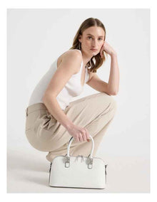 Bonnie Satchel Bag in White