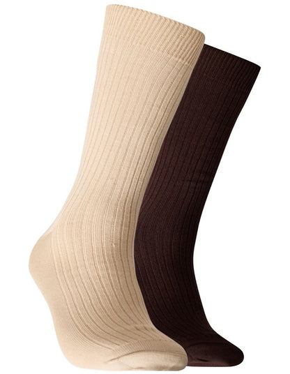 Mitchdowd 2 Pack Bamboo Rib Socks