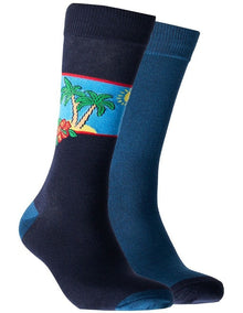 Mitchdowd Men's Vacay Bamboo Socks 2 Pack