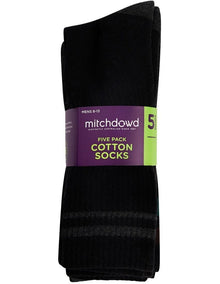 5 Pack Crew Sport Socks