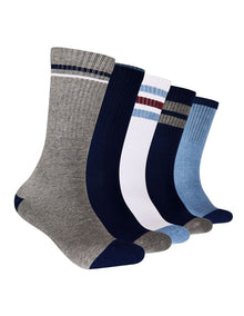 5 Pack Crew Sport Socks