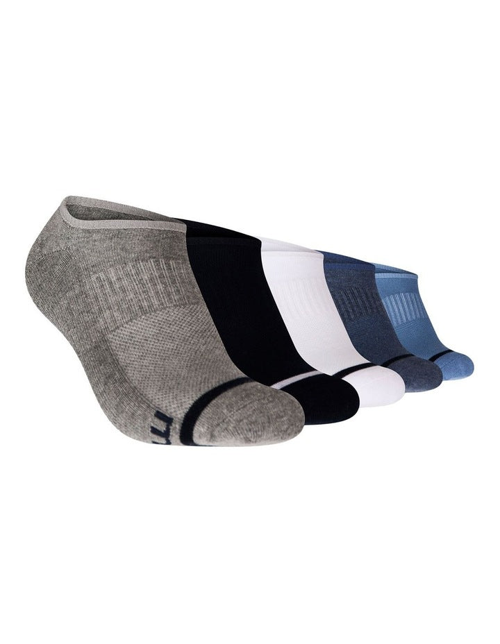 5 Pack No Show Sport Socks