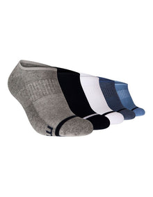 5 Pack No Show Sport Socks