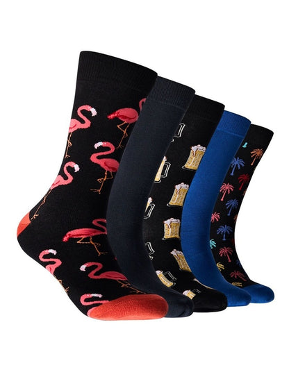5 Pack Fan Favourites Cotton Socks