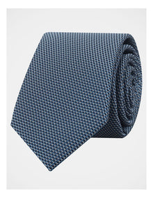 Textured Tie in Navy