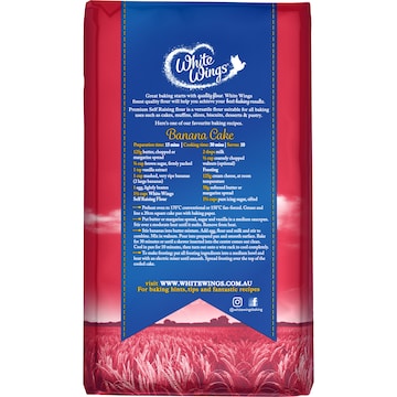White Wings Self Raising Flour 2kg