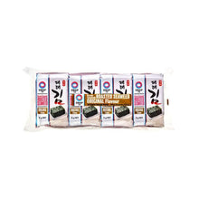 OBAP ROASTED SEASONED SEAWEED 8PK 40G