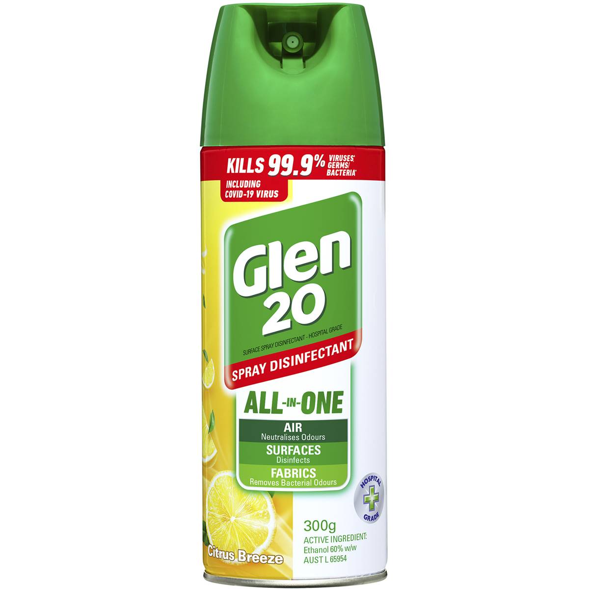 Glen 20 All-In-One Citrus Breeze Disinfectant Spray 300g