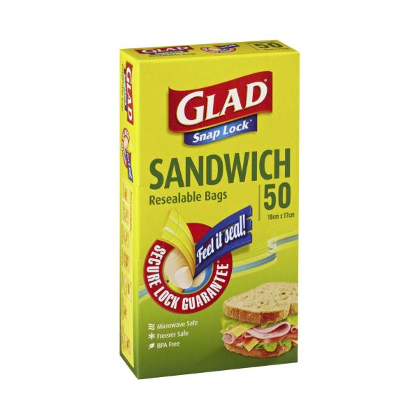 Snap Lock Sandwich Bags