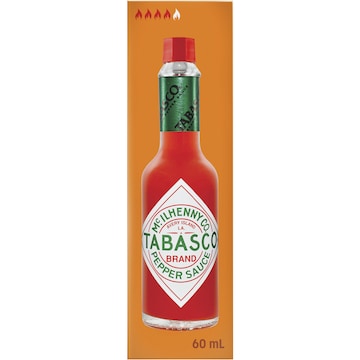 Tabasco Chilli Sauce Red Pepper 60mL