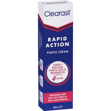 Clearasil Rapid Action Pimple Treatment Cream 15mL