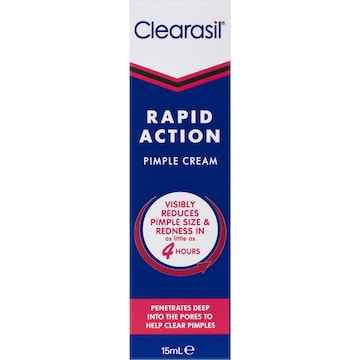 Clearasil Rapid Action Pimple Treatment Cream 15mL