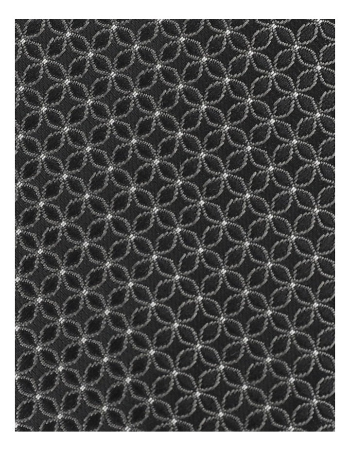 Tie Set With Tie Bar 2 Pack in Black and Grey