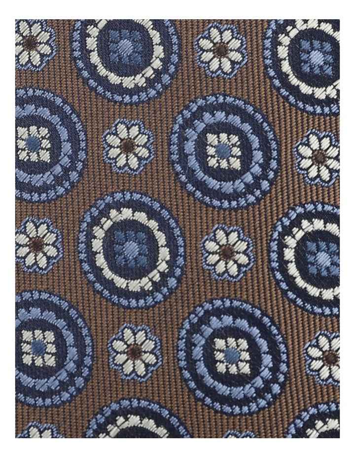 Tie Set With Tie Bar 2 Pack in Deep Khaki and Blue