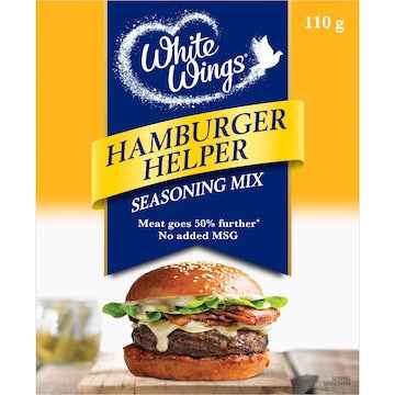 White Wings Stuffing Mix Hamburger Helper 110g