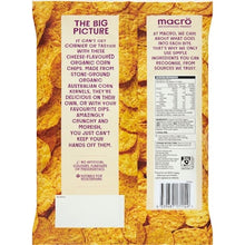 Macro Organic Corn Chips Cheese 200g