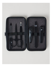 Six Piece Grooming Set in Black