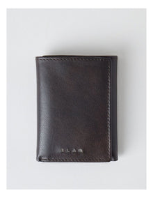 Trifold Wallet in Dark Tan