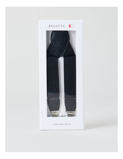 Adjustable Braces in Box in Black