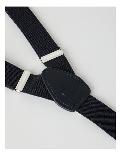 Adjustable Braces in Box in Black