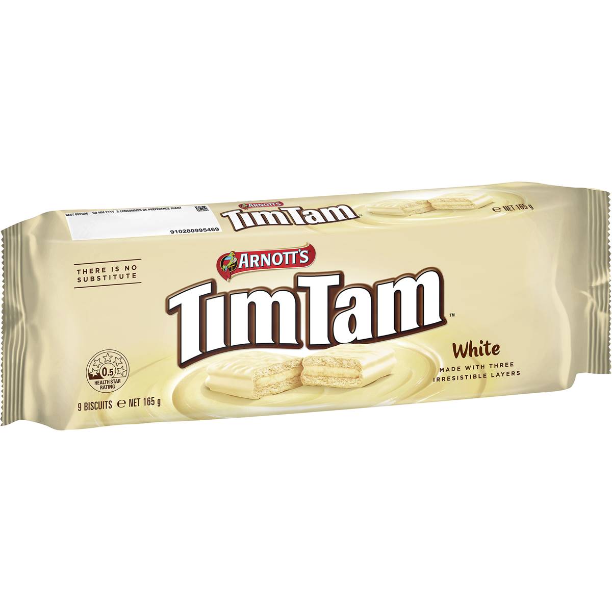 Arnotts Tim Tam White Chocolate Biscuits 165g