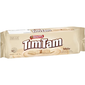 Arnott's Tim Tam White Chocolate Biscuits 165g