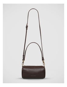 Sunblind Shoulder Bag in Cocoa/Brushed Gold