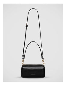 Sunblind Shoulder Bag in Black/Brushed Gold