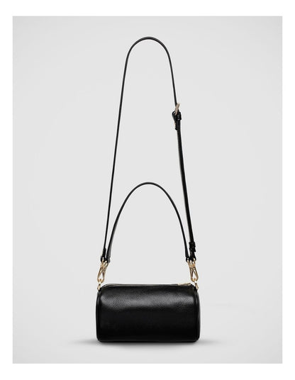 Sunblind Shoulder Bag in Black/Brushed Gold