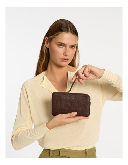 Smoke And Mirrors Wallet in Cocoa