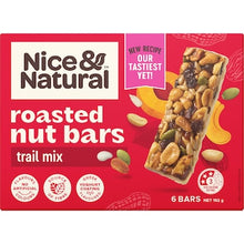 Nice & Natural Roasted Nut Bars Trail Mix 6 pack
