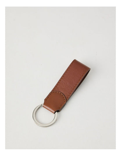WALLET & KEY FOB  GIFT DARK TAN
