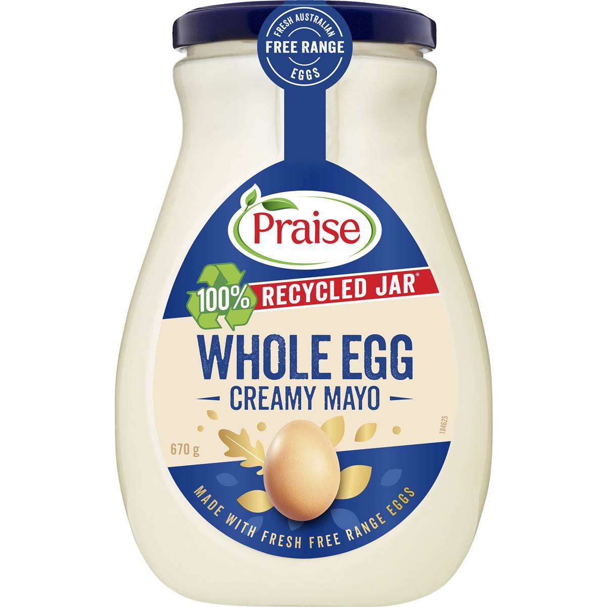 Praise Whole Egg Mayonnaise Whole Egg 670g