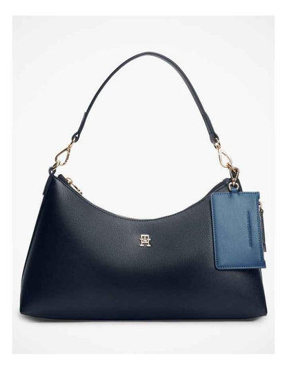 Hilfiger Icon TH Monogram Tote Bag in Navy