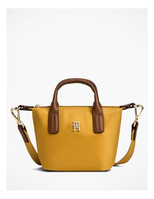 Popette Crossbody Tote Bag in Gold