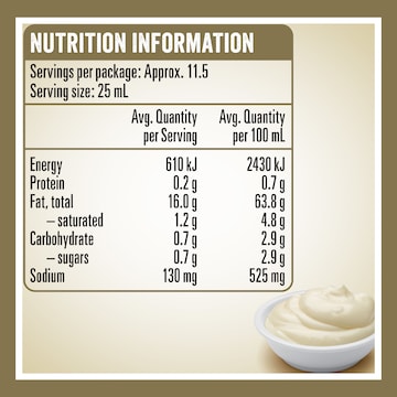 Heinz Seriously Good Mayonnaise Original Mayo 295mL