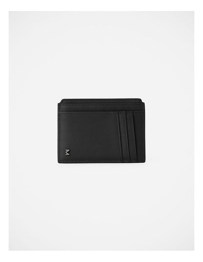 Hayden Leather Cardholder in Black