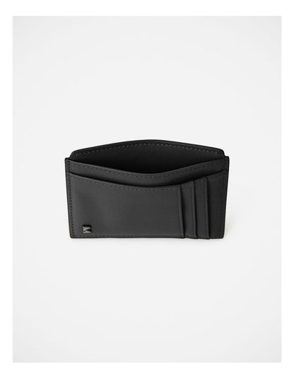 Hayden Leather Cardholder in Black