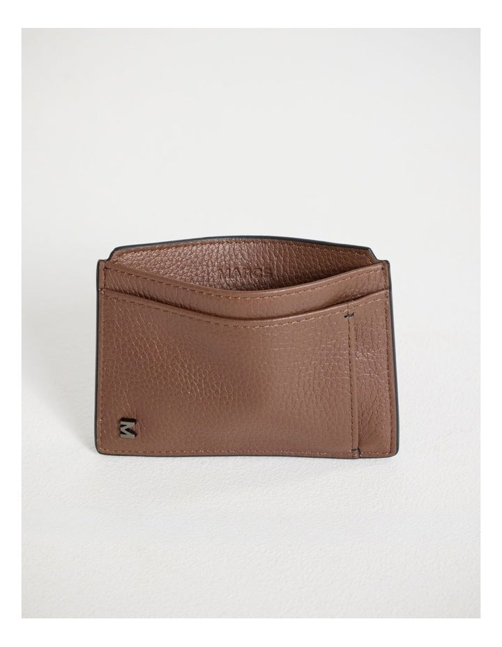 Dane Leather Cardholder in Tan