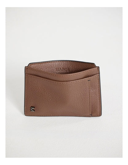 Dane Leather Cardholder in Tan