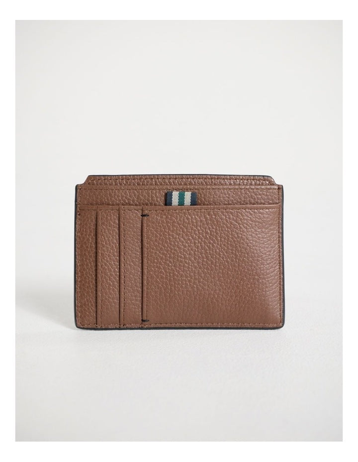 Dane Leather Cardholder in Tan