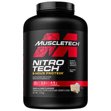 Muscletech Nitrotech 8 Hour Protein Vanilla Cake 2.72kg