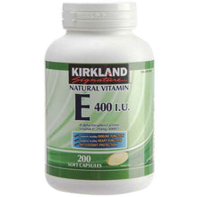 Kirkland Signature Natural Vitamin E 400 IU 200 Softgels