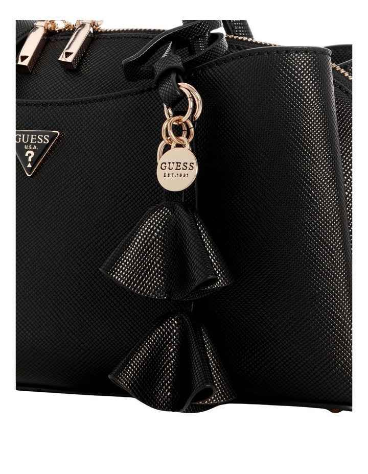 Danielle Small Girlfriend Satchel Bag in Black