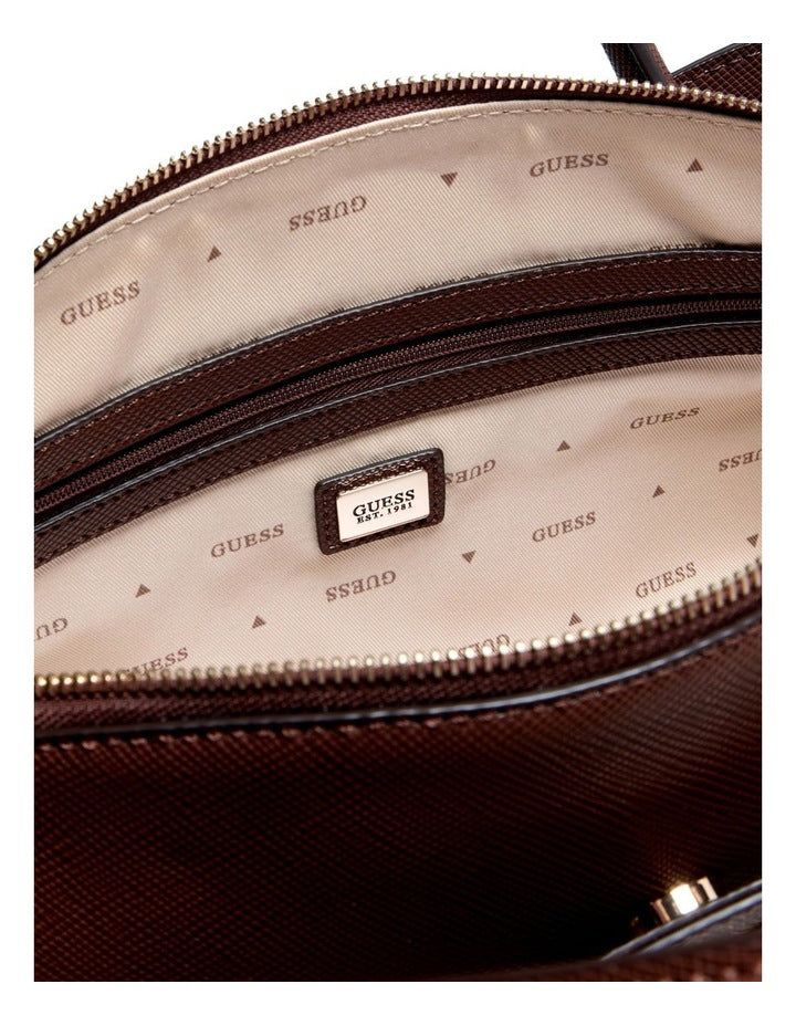 Danielle Small Girlfriend Satchel Bag in Brown